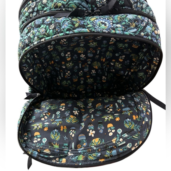 Vera Bradley Women's Cotton XL Campus Backpack in Dreamer Paisley - Picture 5 of 10